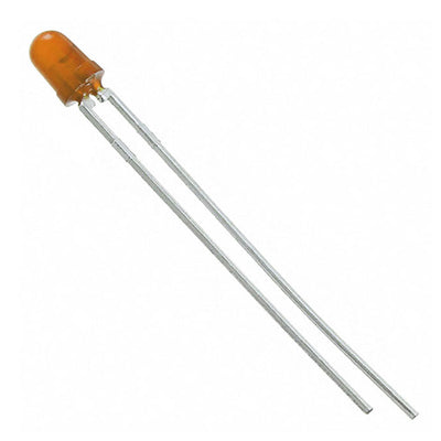 4302F3-12V by Visual Communications Company - VCC - LED AMBER DIFFUSED T-1 T/H