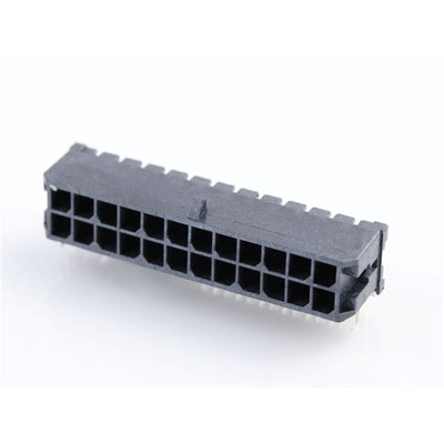 43045-2408 by Molex - MICROFIT 3.0 RA SMT/CLIP DR 30AU