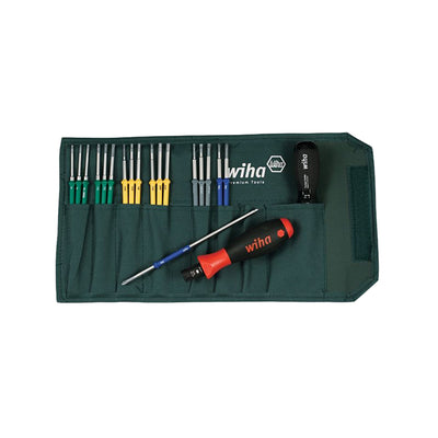 28600 by Wiha - BLADE SET ASSORTED W/POUCH 20PC