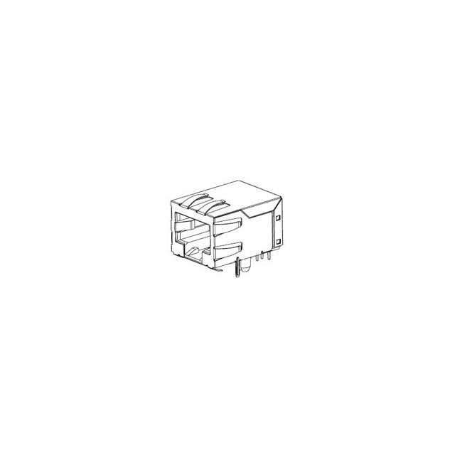 43202-8918 by Molex - MODJACK RA LOPRO FLGLS SHLD 50AU