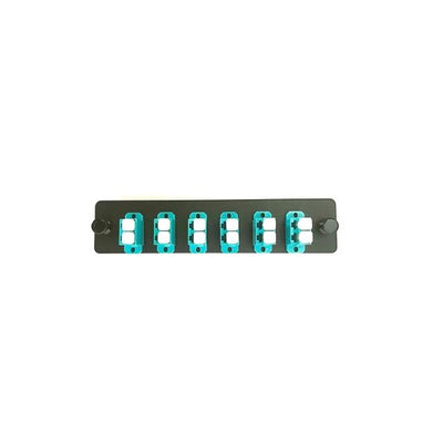 BLX-LC12AQB by Briteluxe Connect - LC DX 6 PACK, 12 FIBERS, AQUA AD
