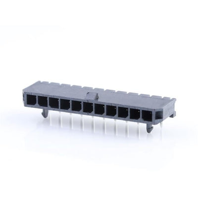 43650-1102 by Molex - MICROFIT 3.0 SR RA TH PEG 30AU 1