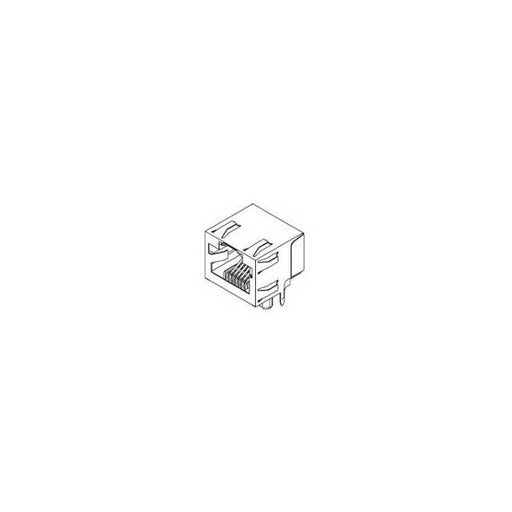 43860-0016 by Molex - R/A INV MDJK W/LTPIPES SHLD W/O2
