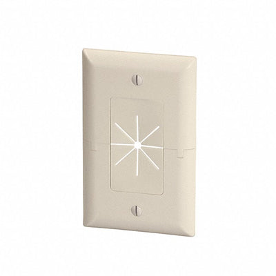45-00017-LA by DataComm Electronics, Inc. - SPLIT PLATE W/ FLEXIBLE OPENING,