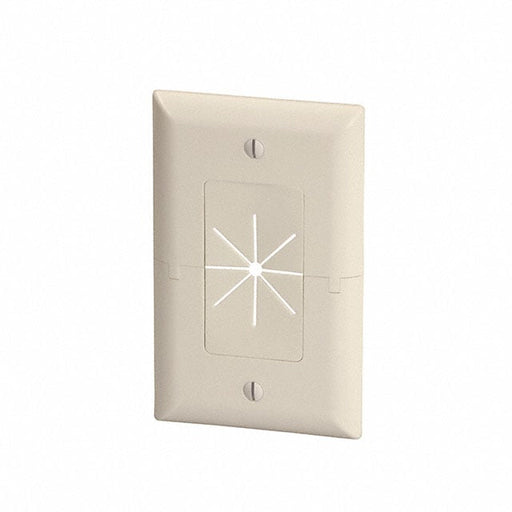 45-00017-LA by DataComm Electronics, Inc. - SPLIT PLATE W/ FLEXIBLE OPENING,