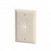 45-00017-LA by DataComm Electronics, Inc. - SPLIT PLATE W/ FLEXIBLE OPENING,
