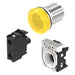 45-1T00.20G6.000.100 by EAO - INDICATOR PANEL LED YLW 24V