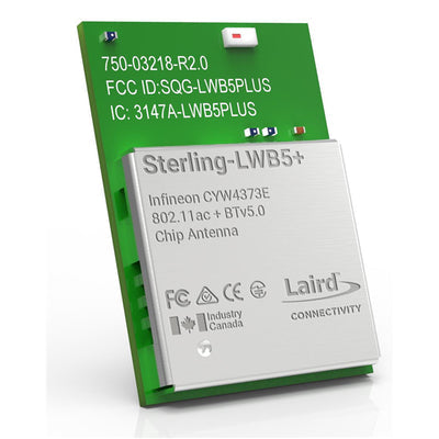 453-00045C by Laird Connectivity Inc. - MOD STERLING LWB5+ CHIP ANT