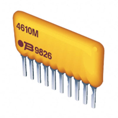 4610M-102-204LF by Bourns Inc. - RESISTOR ARRAY 5 RES 200K OHM 10SIP