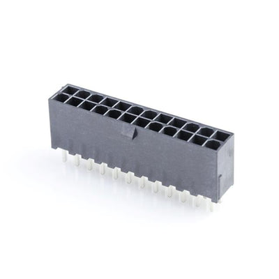 46207-1024 by Molex - MINI-FIT JR LCP VERT HDR NOPEG 2