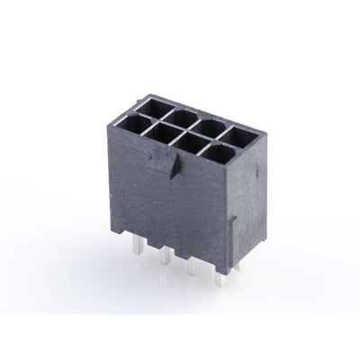 46207-1108 by Molex - MINI-FIT JR LCP VERT. HDR NOPEG