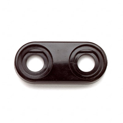 4654-0 by Pomona Electronics - DBL BANA JACK MT BASE BLK