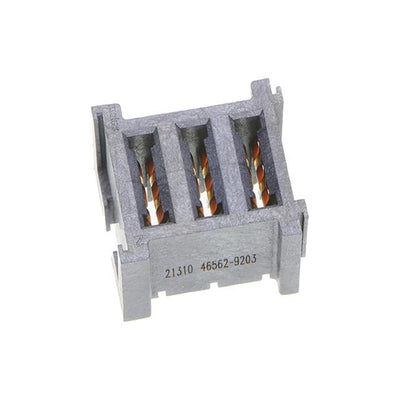 0465629203 by Molex - VERT REC TEN60 3CKT DC AS