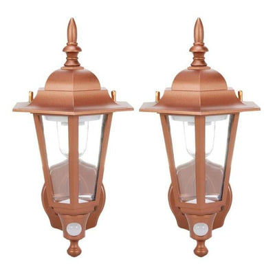 46719-2PK by Maxsa Innovations - BATTERY PLASTIC WALL SCONCE -CPP