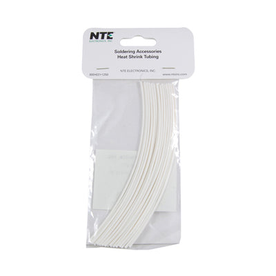 47-20106-W by NTE Electronics, Inc - H/S 1/16IN 6IN WHITE THIN