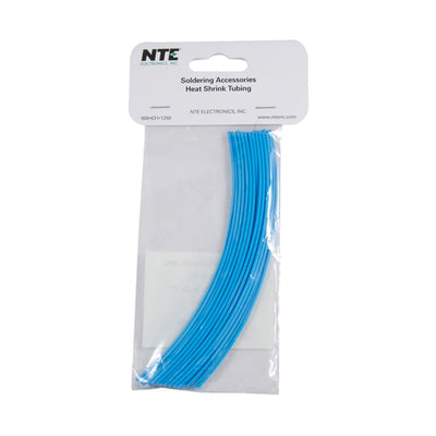 47-20206-BL by NTE Electronics, Inc - H/S 3/32IN 6IN BLUE THIN