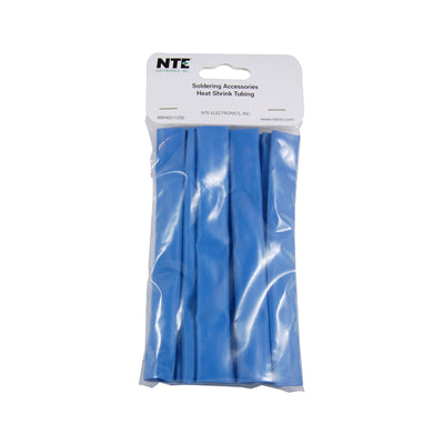 47-20806-BL by NTE Electronics, Inc - H/S 1/2IN 6IN BLUE THIN