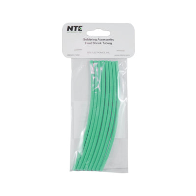 47-25006-G by NTE Electronics, Inc - H/S 1/8IN 6IN GREEN DUAL