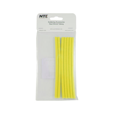 47-25106-Y by NTE Electronics, Inc - H/S 3/16IN 6IN YEL DUAL
