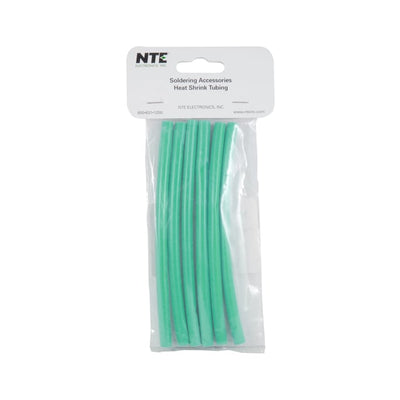47-25206-G by NTE Electronics, Inc - H/S 1/4IN 6IN GREEN DUAL