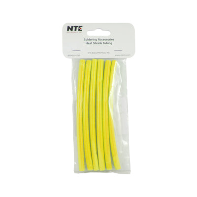 47-25206-Y by NTE Electronics, Inc - H/S 1/4IN 6IN YELLOW DUAL