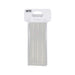 47-25406-CL by NTE Electronics, Inc - H/S 1/2IN 6IN CLEAR DUAL