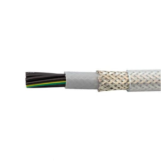 470041CY GE033 by Alpha Wire - CABLE 4COND 17AWG GRAY SHLD 100M