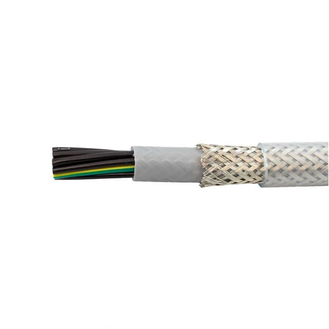 470041CY GE033 by Alpha Wire - CABLE 4COND 17AWG GRAY SHLD 100M