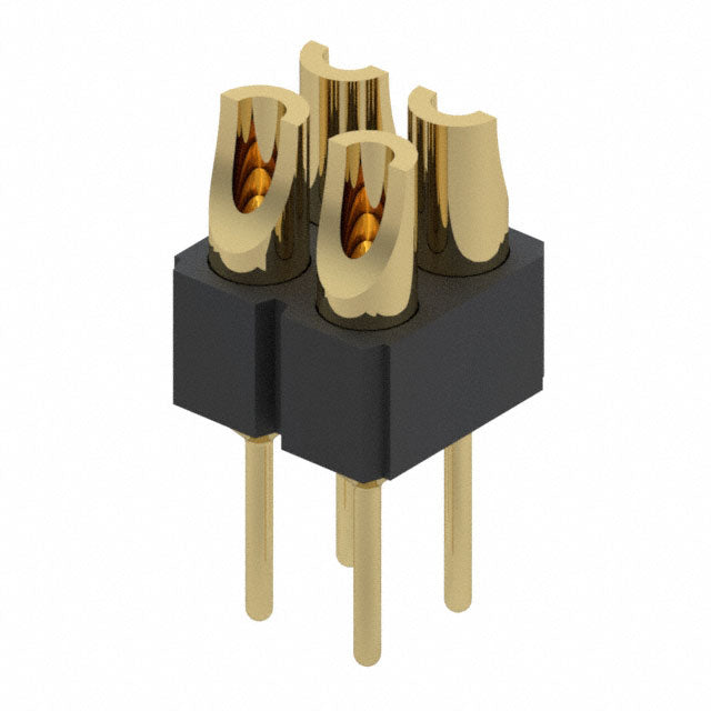480-10-204-00-001000 by Mill-Max Manufacturing Corp. - CONNECTOR HDR SOLDER 4POS GOLD