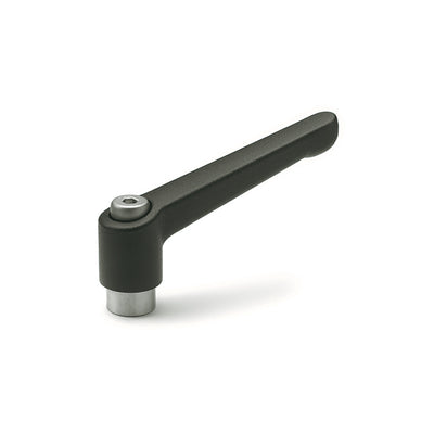 4NS38K by J.W. Winco - ADJ LEVER PLASTIC, STAINLESS M4