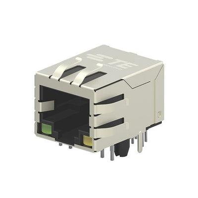 5-2301994-9 by TE Connectivity AMP Connectors - CONNECTOR JACK 1PORT 100 BASE-T PCB