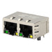 5-2337994-4 by TE Connectivity AMP Connectors - CONNECTOR JACK 2PORT 100 BASE-T PCB