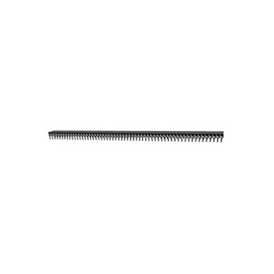 5-535676-7 by TE Connectivity AMP Connectors - CONNECTOR RECPT 58POS 0.1 GOLD PCB R/A