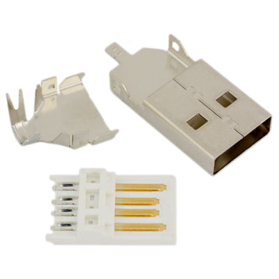 50-00467 by Tensility International Corp - CONNECTOR PLUG USB2.0 TYPEA 4POS SLD