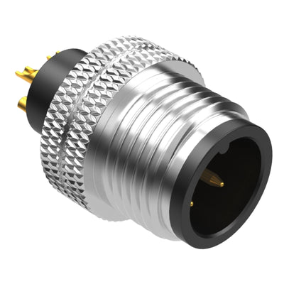 50-00959 by Tensility International Corp - CONNECTOR PLUG MALE 4P GOLD SLDR CUP