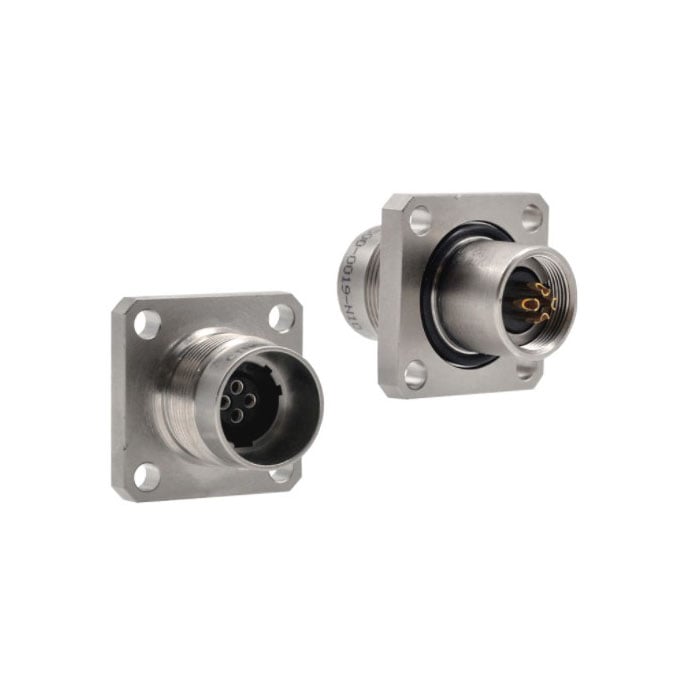 500-7019-N10 by Cinch Connectivity Solutions - CONNECTOR RECPT FMALE 4P SOLDER CUP