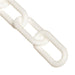 50001-25 by Mr. Chain - 2 IN X 25 FT WHITE PLASTIC CHAIN