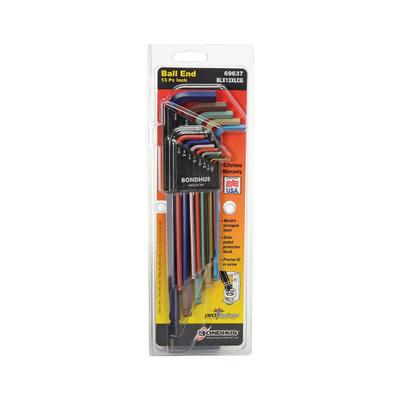 501219 by IndustrialSupplies.com - SET 13 BALL END L-WRENCHES, EXTR