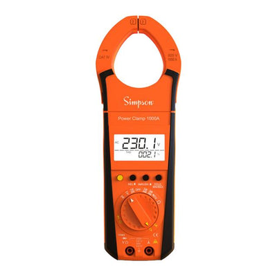 50125 by Simpson Electric - DIGITAL AMP CLAMP/POWER CLAMP 40