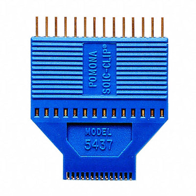5437 by Pomona Electronics - TEST CLIP SOIC 28 (2 X 14)