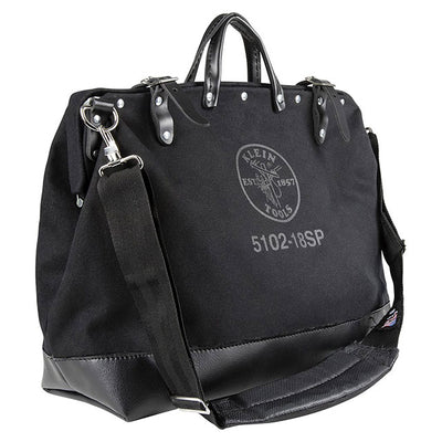 5102-18SPBLK by Klein Tools, Inc. - 18"" BLACK CANVAS BAG WITH SHOULD