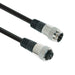 511000193 by Lumberg Automation - CABLE CIRC 4POS MALE TO FEM 9.84