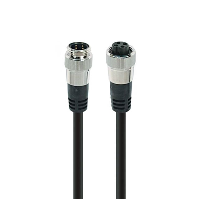 511000194 by Lumberg Automation - CABLE CIRC 4POS MALE TO FEM 13.12