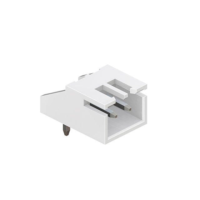51125-02-0200-01 by CNC Tech - WIRE-TO BOARD HEADER, 2.5MM, 2 C