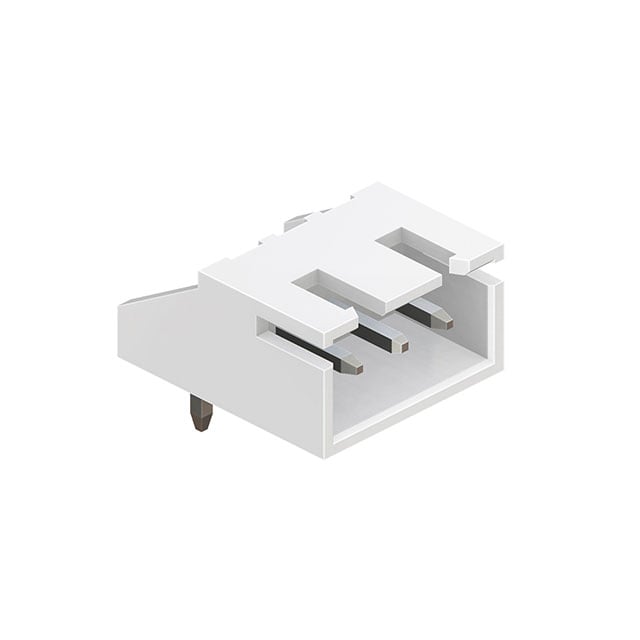 51125-03-0200-01 by CNC Tech - WIRE-TO BOARD HEADER, 2.5MM, 3 C