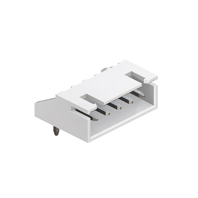 51125-05-0200-01 by CNC Tech - WIRE-TO BOARD HEADER, 2.5MM, 5 C