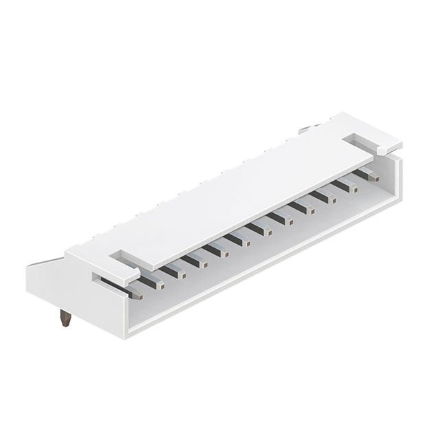 51125-12-0200-01 by CNC Tech - WIRE-TO BOARD HEADER, 2.5MM, 12