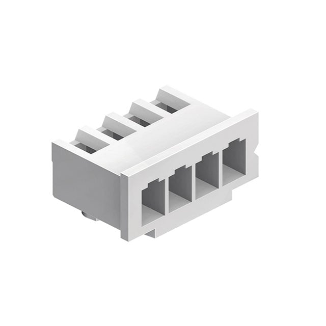 51225-04 by CNC Tech - CONNECTOR RECPT HSG 4POS 2.50MM