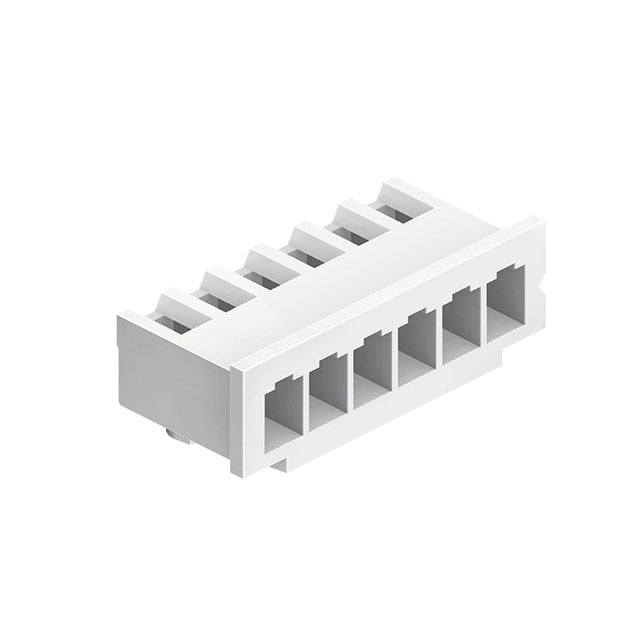 51225-06 by CNC Tech - CONNECTOR RECPT HSG 6POS 2.50MM