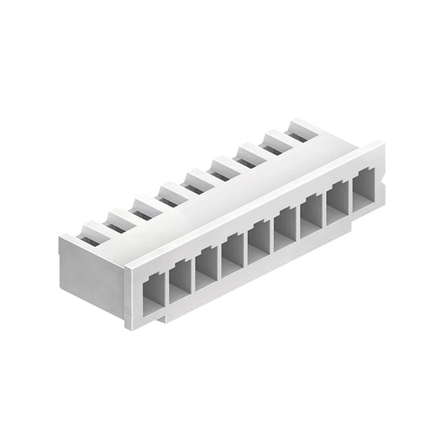 51225-09 by CNC Tech - CONNECTOR RECPT HSG 9POS 2.50MM